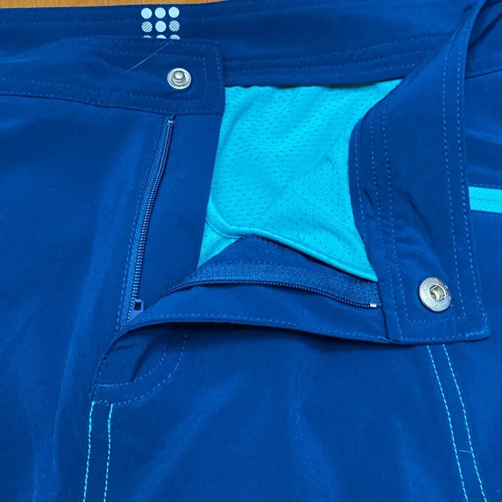 Title Nine Swingtastic Teal Athletic Skort - Picture 4 of 8